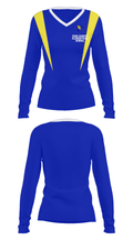 Todd County Elementary School 39660422 Women's Long Sleeve V-neck Shirt - 29
