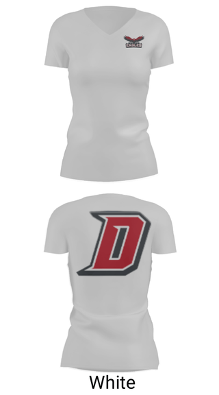 Women's Short Sleeve Vneck Shirt, Dover Area High School Wrestling, Wrestling, Teamtime, Team time, sublimation, custom sports apparel, team uniforms, spirit wear, spiritwear, sports uniforms, custom shirts, team store, custom team store, fundraiser sports, apparel fundraiser