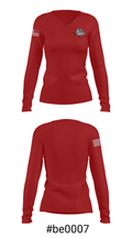 Ann Whitney Elementary School 39942916 Women's Long Sleeve V-neck Shirt - 20