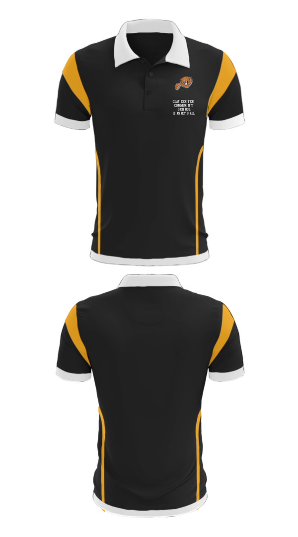 Short Sleeve Performance Polo, Clay Center Community School Basketball, Women's Basketball, Teamtime, Team time, sublimation, custom sports apparel, team uniforms, spirit wear, spiritwear, sports uniforms, custom shirts, team store, custom team store, fundraiser sports, apparel fundraiser