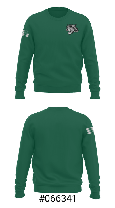 Emerald Ridge High School Swimming 56145135 Crew Neck Sweatshirt - 16