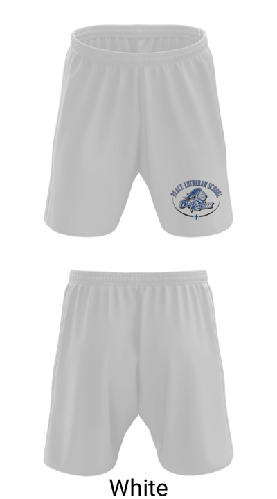 Peace Lutheran School 5235297 Athletic Shorts With Pockets - 1