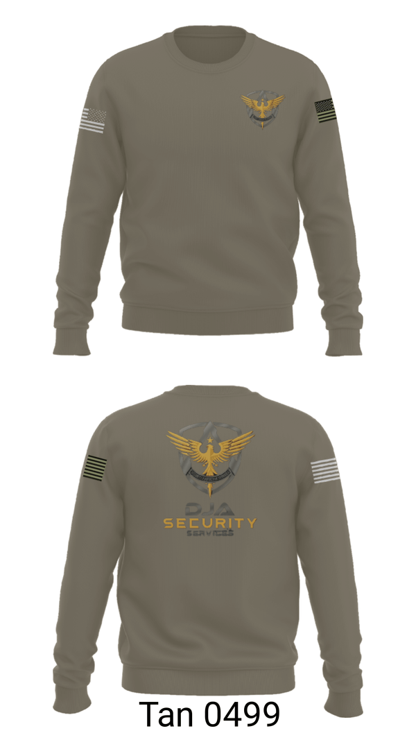 Crew Neck Sweatshirt, DJA, Police, Teamtime, Team time, sublimation, custom sports apparel, team uniforms, spirit wear, spiritwear, sports uniforms, custom shirts, team store, custom team store, fundraiser sports, apparel fundraiser