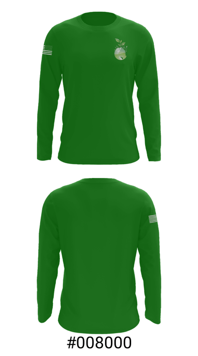 Montessori Seeds Of Education 89248990 Long Sleeve Performance Shirt - 18