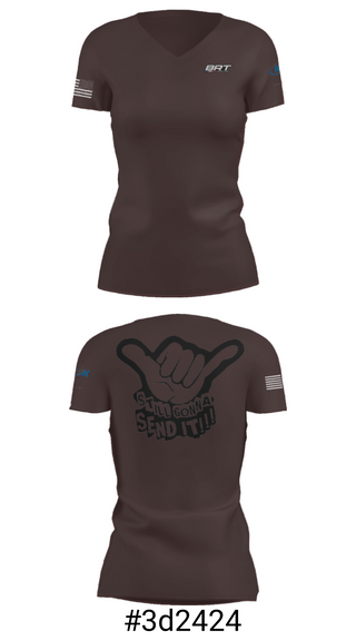 Women's Short Sleeve Vneck Shirt, Brewer Motorsports, , Teamtime, Team time, sublimation, custom sports apparel, team uniforms, spirit wear, spiritwear, sports uniforms, custom shirts, team store, custom team store, fundraiser sports, apparel fundraiser