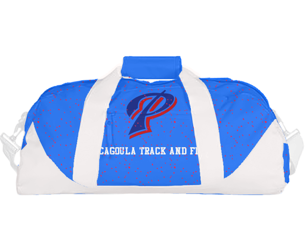 Duffle Bag, Pascagoula Track and Field, Track & Field, Teamtime, Team time, sublimation, custom sports apparel, team uniforms, spirit wear, spiritwear, sports uniforms, custom shirts, team store, custom team store, fundraiser sports, apparel fundraiser
