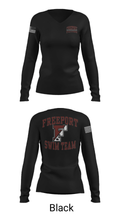 Freeport High School 46979355 Women's Long Sleeve V-neck Shirt - 13