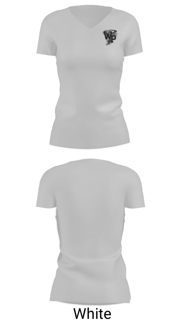 Women's Short Sleeve Vneck Shirt, West Prairie Senior High School Basketball, Women's Basketball, Teamtime, Team time, sublimation, custom sports apparel, team uniforms, spirit wear, spiritwear, sports uniforms, custom shirts, team store, custom team store, fundraiser sports, apparel fundraiser