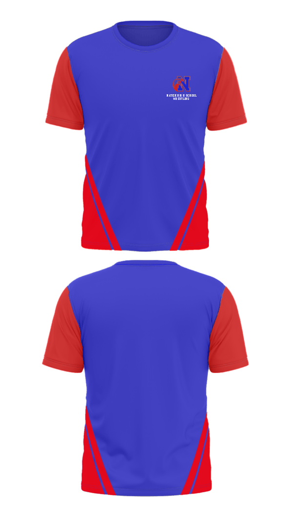 Short Sleeve Performance Shirt, Natick High School Wrestling, Wrestling, Teamtime, Team time, sublimation, custom sports apparel, team uniforms, spirit wear, spiritwear, sports uniforms, custom shirts, team store, custom team store, fundraiser sports, apparel fundraiser