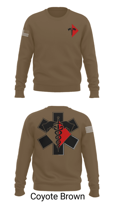307th Medics 69478986 Crew Neck Sweatshirt - 10