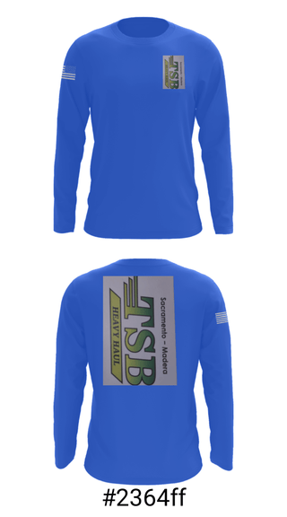 Long Sleeve Performance Shirt, Tsb heavy haul, , Teamtime, Team time, sublimation, custom sports apparel, team uniforms, spirit wear, spiritwear, sports uniforms, custom shirts, team store, custom team store, fundraiser sports, apparel fundraiser
