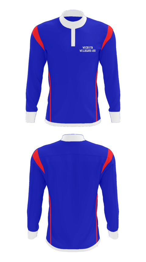 Quarter Zip Jacket, Wichita WILDCATS 12U, Baseball, Teamtime, Team time, sublimation, custom sports apparel, team uniforms, spirit wear, spiritwear, sports uniforms, custom shirts, team store, custom team store, fundraiser sports, apparel fundraiser
