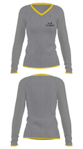 A&M FLIGHTS 82403687 Women's Long Sleeve V-neck Shirt - 31