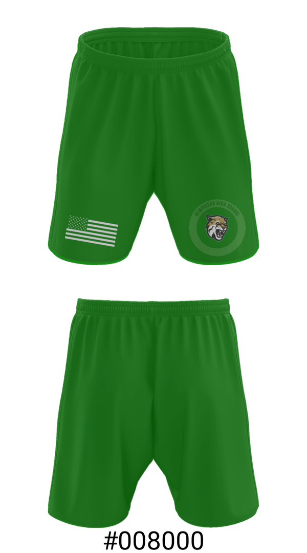 Athletic Shorts With Pockets, Hempstead High School, Spirit Store, Teamtime, Team time, sublimation, custom sports apparel, team uniforms, spirit wear, spiritwear, sports uniforms, custom shirts, team store, custom team store, fundraiser sports, apparel fundraiser