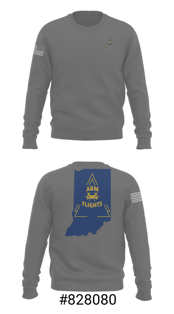 Crew Neck Sweatshirt, A&M FLIGHTS, , Teamtime, Team time, sublimation, custom sports apparel, team uniforms, spirit wear, spiritwear, sports uniforms, custom shirts, team store, custom team store, fundraiser sports, apparel fundraiser