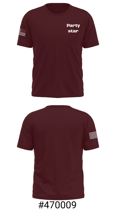 Party star 18146189 Short Sleeve Performance Shirt - 19