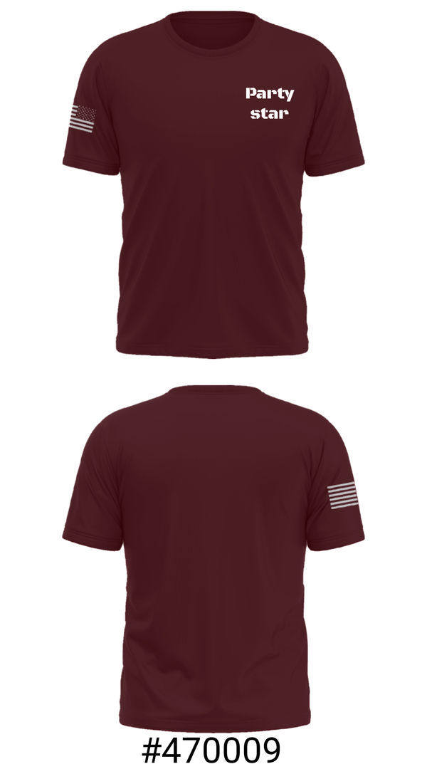 Short Sleeve Performance Shirt, Party star, , Teamtime, Team time, sublimation, custom sports apparel, team uniforms, spirit wear, spiritwear, sports uniforms, custom shirts, team store, custom team store, fundraiser sports, apparel fundraiser