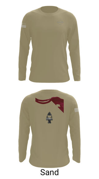 Long Sleeve Performance Shirt, , Army, Teamtime, Team time, sublimation, custom sports apparel, team uniforms, spirit wear, spiritwear, sports uniforms, custom shirts, team store, custom team store, fundraiser sports, apparel fundraiser