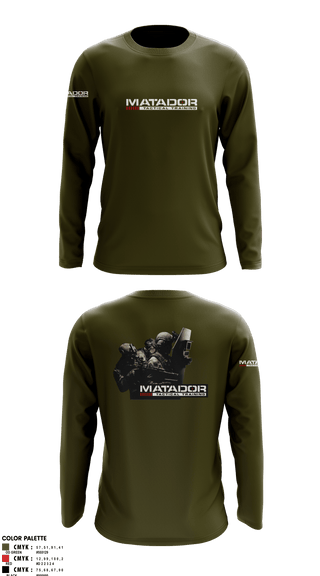 Long Sleeve Performance Shirt, Matador Tactical, , Teamtime, Team time, sublimation, custom sports apparel, team uniforms, spirit wear, spiritwear, sports uniforms, custom shirts, team store, custom team store, fundraiser sports, apparel fundraiser