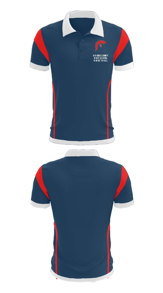 Short Sleeve Performance Polo, Brooks County High School Basketball, Men's Basketball, Teamtime, Team time, sublimation, custom sports apparel, team uniforms, spirit wear, spiritwear, sports uniforms, custom shirts, team store, custom team store, fundraiser sports, apparel fundraiser