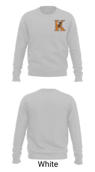 Crew Neck Sweatshirt, Kemp High School Basketball, Women's Basketball, Teamtime, Team time, sublimation, custom sports apparel, team uniforms, spirit wear, spiritwear, sports uniforms, custom shirts, team store, custom team store, fundraiser sports, apparel fundraiser