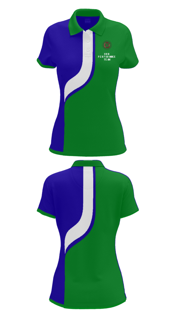 Women's Short Sleeve Performance Polo, Ohio Performance Team, , Teamtime, Team time, sublimation, custom sports apparel, team uniforms, spirit wear, spiritwear, sports uniforms, custom shirts, team store, custom team store, fundraiser sports, apparel fundraiser
