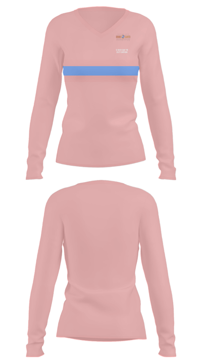 Good Earth Expedition 64940526 Women's Long Sleeve V-neck Shirt - 24