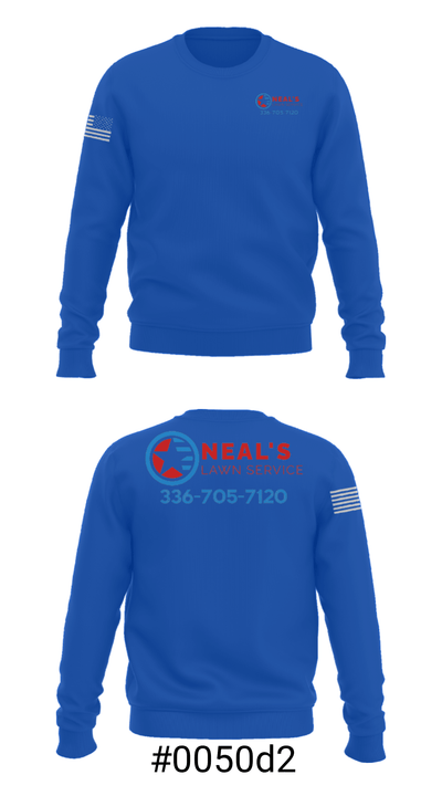 Neal's Lawn Service 22363993 Crew Neck Sweatshirt - 16