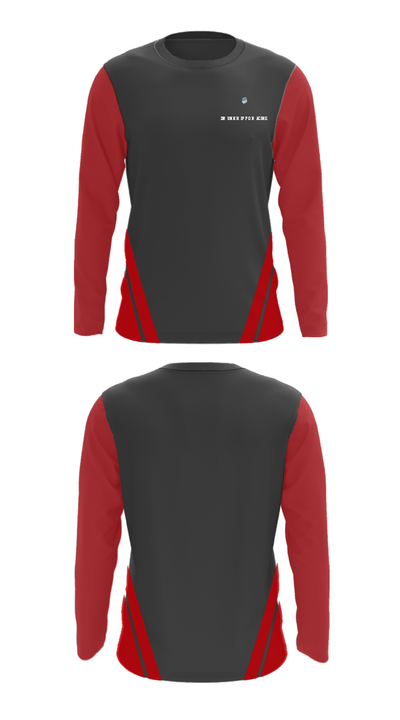 Drunk Hippo Racing 90284790 Long Sleeve Performance Shirt - 24