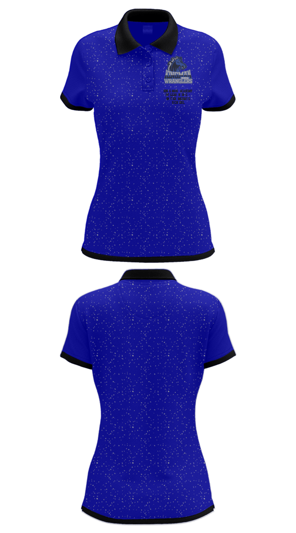 Women's Short Sleeve Performance Polo, Kingman Academy Of Learning - Intermediate School, Spirit Store, Teamtime, Team time, sublimation, custom sports apparel, team uniforms, spirit wear, spiritwear, sports uniforms, custom shirts, team store, custom team store, fundraiser sports, apparel fundraiser