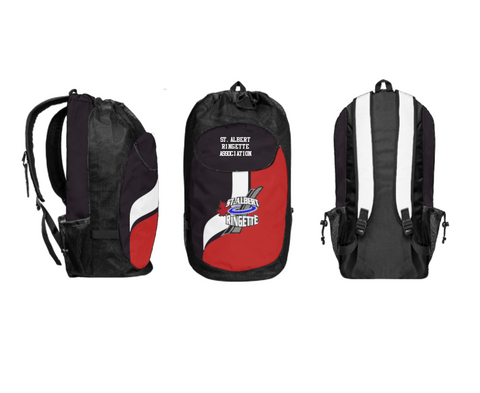 Gear Bag, St. Albert Ringette Association, Ice Hockey, Teamtime, Team time, sublimation, custom sports apparel, team uniforms, spirit wear, spiritwear, sports uniforms, custom shirts, team store, custom team store, fundraiser sports, apparel fundraiser