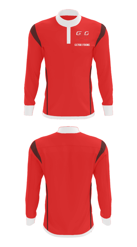 Quarter Zip Jacket, GetShitDone, E-Sports, Teamtime, Team time, sublimation, custom sports apparel, team uniforms, spirit wear, spiritwear, sports uniforms, custom shirts, team store, custom team store, fundraiser sports, apparel fundraiser