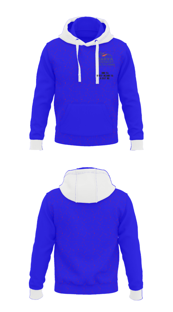 Hoodie, Marva Roofing, , Teamtime, Team time, sublimation, custom sports apparel, team uniforms, spirit wear, spiritwear, sports uniforms, custom shirts, team store, custom team store, fundraiser sports, apparel fundraiser
