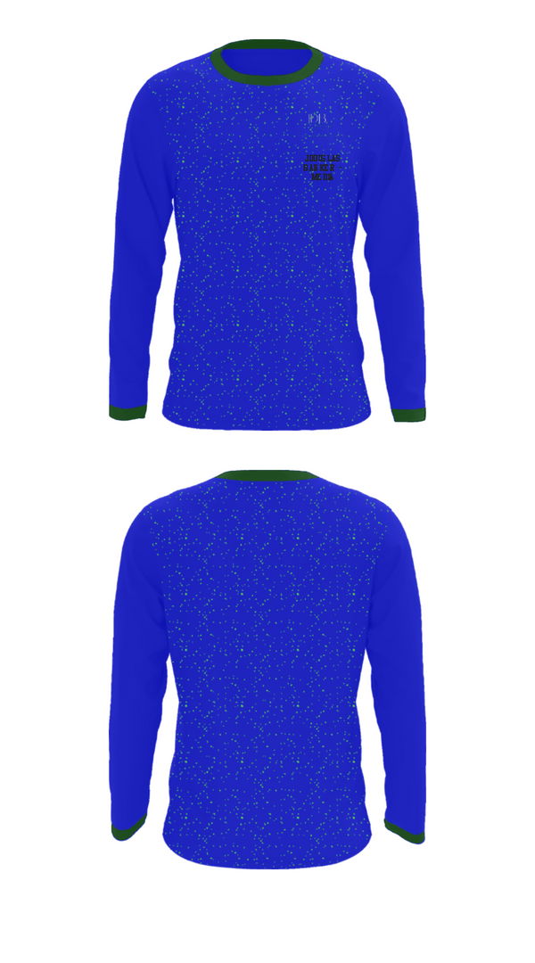 Long Sleeve Performance Shirt, JDouglas Barker - MEDIA, , Teamtime, Team time, sublimation, custom sports apparel, team uniforms, spirit wear, spiritwear, sports uniforms, custom shirts, team store, custom team store, fundraiser sports, apparel fundraiser