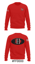 Aurora Junior High School Basketball 76390681 Crew Neck Sweatshirt - 16