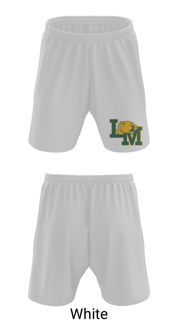 Athletic Shorts With Pockets, Little Miami Panthers, Men's Lacrosse, Teamtime, Team time, sublimation, custom sports apparel, team uniforms, spirit wear, spiritwear, sports uniforms, custom shirts, team store, custom team store, fundraiser sports, apparel fundraiser