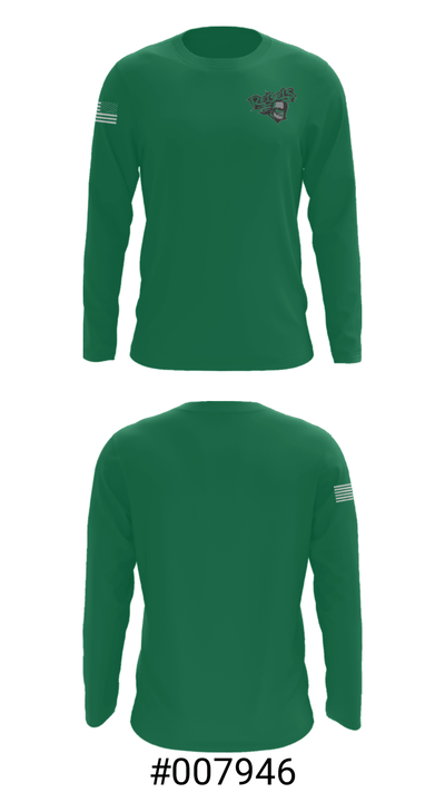 Laona High School 78413743 Long Sleeve Performance Shirt - 18