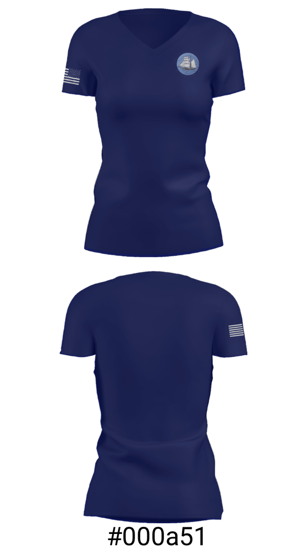 Women's Short Sleeve Vneck Shirt, William H Rowe School, Spirit Store, Teamtime, Team time, sublimation, custom sports apparel, team uniforms, spirit wear, spiritwear, sports uniforms, custom shirts, team store, custom team store, fundraiser sports, apparel fundraiser