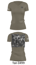 Fighting Saints Battalion 30372555 Women's Short Sleeve V-neck Shirt - 36