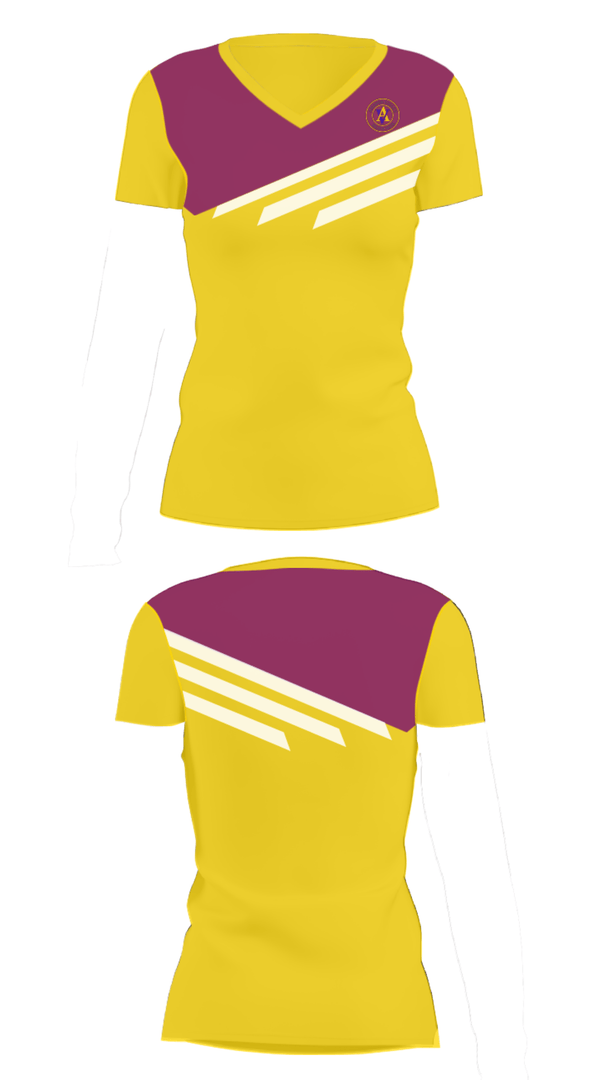 Women's Short Sleeve Vneck Shirt, Amador Valley High School Wrestling, Wrestling, Teamtime, Team time, sublimation, custom sports apparel, team uniforms, spirit wear, spiritwear, sports uniforms, custom shirts, team store, custom team store, fundraiser sports, apparel fundraiser