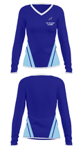 The Willows Academy 41927559 Women's Long Sleeve V-neck Shirt - 25