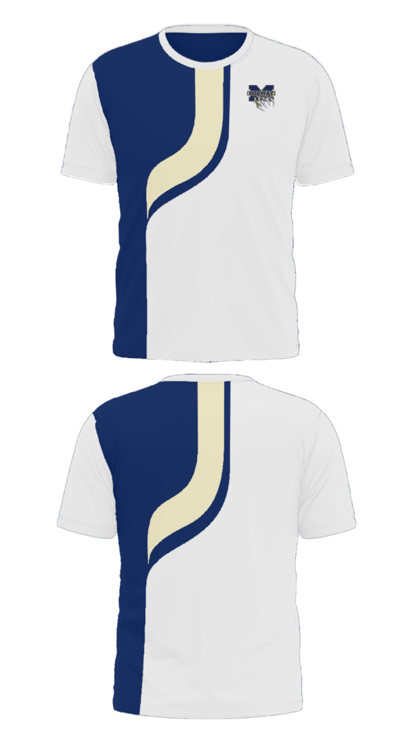Short Sleeve Performance Shirt, Midway Wolverines, Spirit Store, Teamtime, Team time, sublimation, custom sports apparel, team uniforms, spirit wear, spiritwear, sports uniforms, custom shirts, team store, custom team store, fundraiser sports, apparel fundraiser