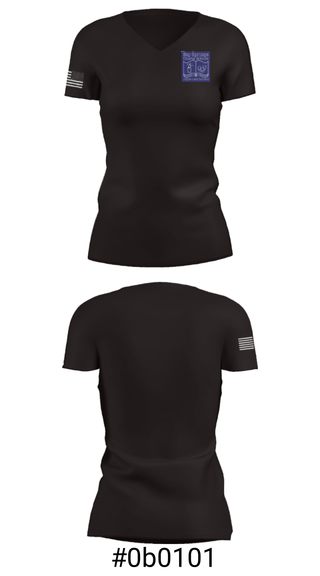 Women's Short Sleeve Vneck Shirt, Big Springs Charter School, Spirit Store, Teamtime, Team time, sublimation, custom sports apparel, team uniforms, spirit wear, spiritwear, sports uniforms, custom shirts, team store, custom team store, fundraiser sports, apparel fundraiser
