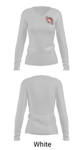 Schrum Memorial Middle School Basketball 18453247 Women's Long Sleeve V-neck Shirt - 6