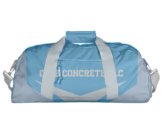 Duffle Bag, OSOS CONCRETE LLC, , Teamtime, Team time, sublimation, custom sports apparel, team uniforms, spirit wear, spiritwear, sports uniforms, custom shirts, team store, custom team store, fundraiser sports, apparel fundraiser