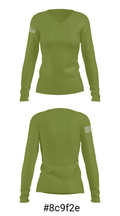 Vertical Skills Academy 92036609 Women's Long Sleeve V-neck Shirt - 20