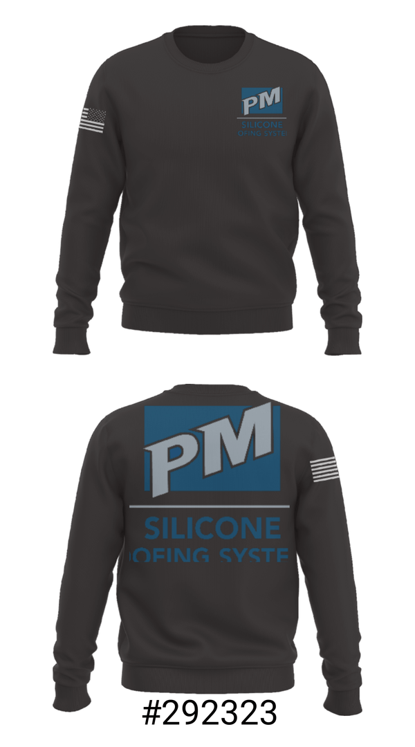 Crew Neck Sweatshirt, sA Plus Sustainable Roofing Coatings, , Teamtime, Team time, sublimation, custom sports apparel, team uniforms, spirit wear, spiritwear, sports uniforms, custom shirts, team store, custom team store, fundraiser sports, apparel fundraiser