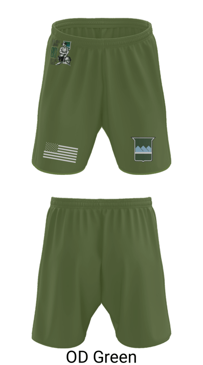 80th Training Command 12483809 Athletic Shorts With Pockets - 29