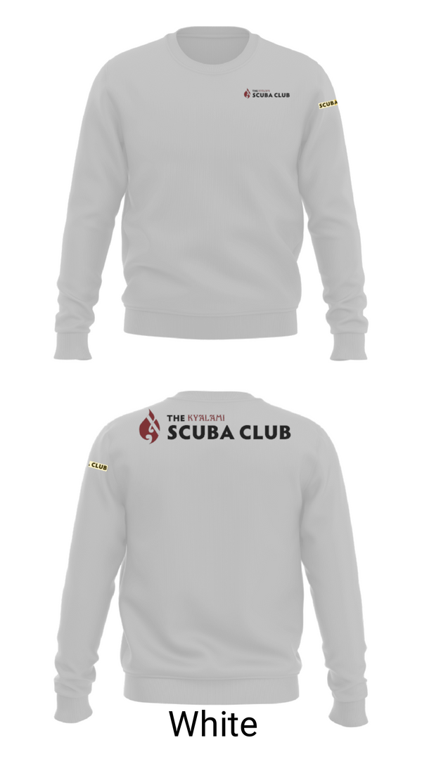 Crew Neck Sweatshirt, The Kyalami Scuba Club, , Teamtime, Team time, sublimation, custom sports apparel, team uniforms, spirit wear, spiritwear, sports uniforms, custom shirts, team store, custom team store, fundraiser sports, apparel fundraiser