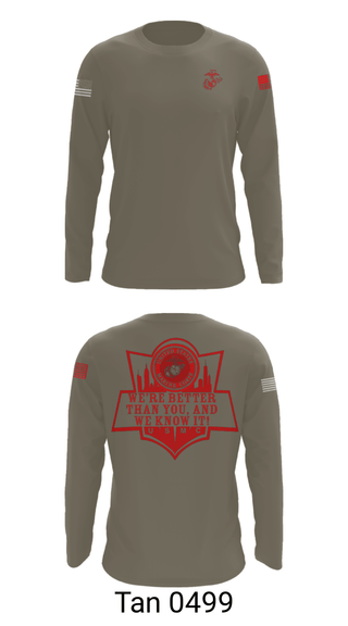 Long Sleeve Performance Shirt, RSS EMPIRE STATE, Marines, Teamtime, Team time, sublimation, custom sports apparel, team uniforms, spirit wear, spiritwear, sports uniforms, custom shirts, team store, custom team store, fundraiser sports, apparel fundraiser